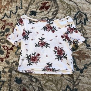 H&m rose blouse
